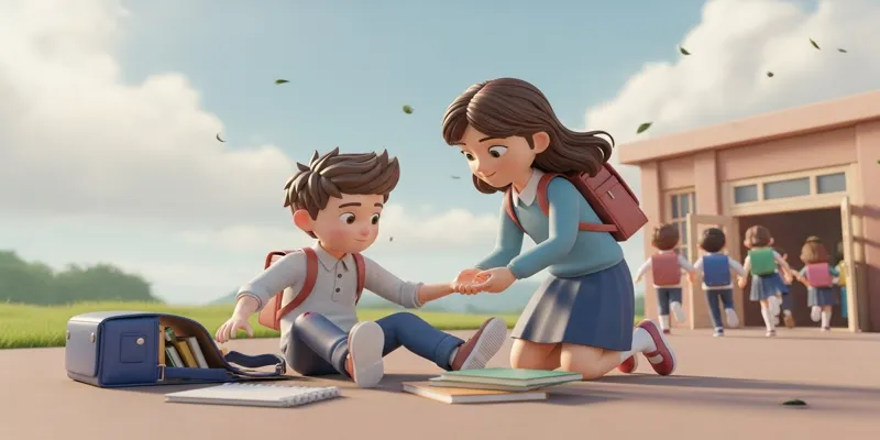 Çocuklar İçin Arkadaşlık ve İyilik Masalı Arkadaşlık Köşesi - 7