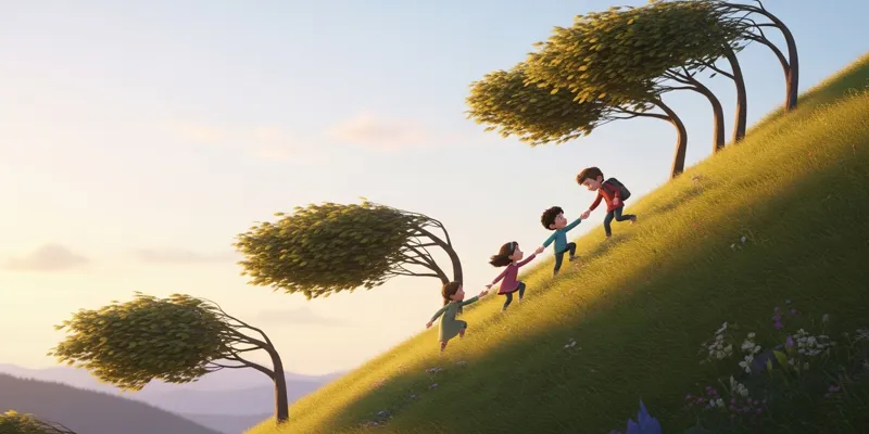 Dört Arkadaş ve Işık Kristali Dostluk ve Dayanışma Üzerine Masal - 6