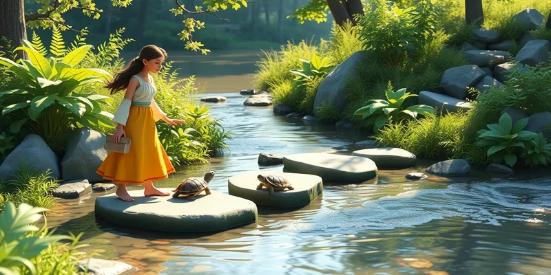 Elif ve Gülümseme Çiçeği İyilik Dolu Çocuk Masalını Oku - 4