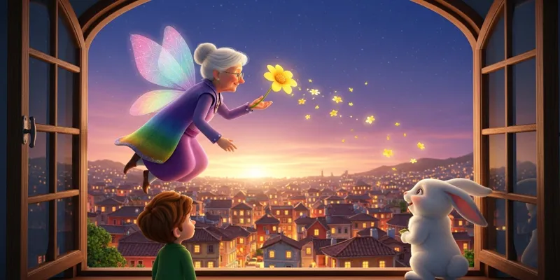 Gülmeyi Unutan Çocuk Arda ve Güler Yüzlü Peri Nine Masalı - 10