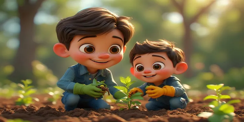 Asil ve Melih’in Parkta Keşif ve Şefkat Dolu Macerası - 9