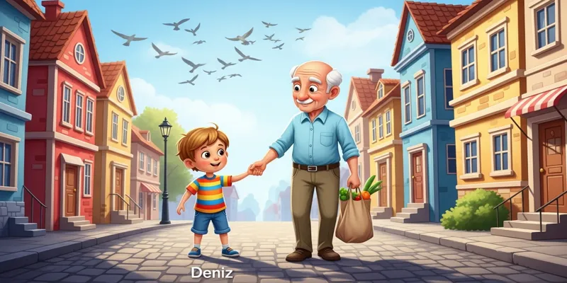 Saygı Ülkesi Masalı Deniz ile Saygılı Olmayı Öğreten Masal - 8