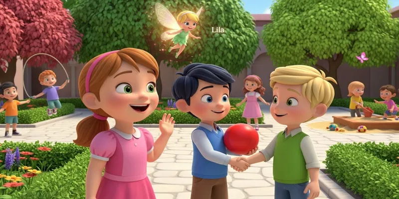 İyilik Perisi Lila ve Elif’in Macerası Çocuklar İçin Masal - 9