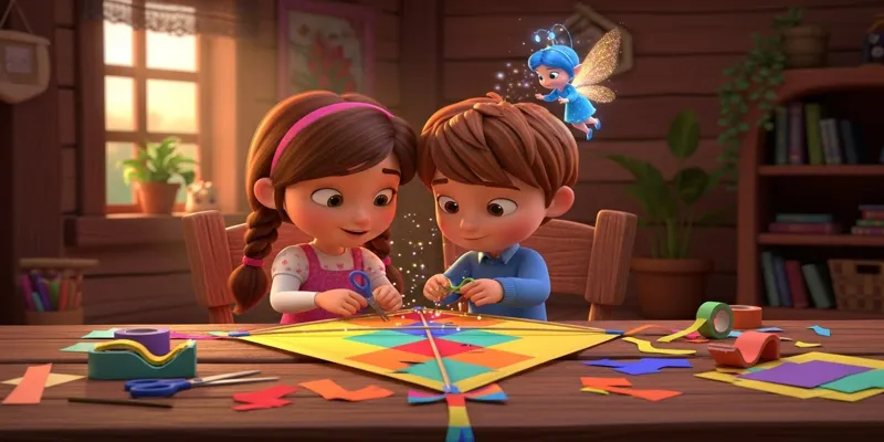 İyilik Perisi Lila ve Elif’in Macerası Çocuklar İçin Masal - 6